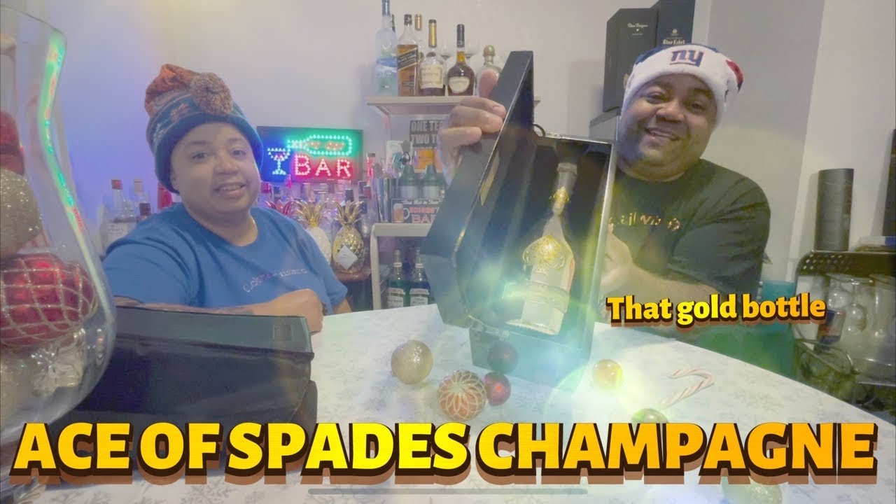 UNBOXING OF ARMAND DE BRIGNAC &ldquo;ACE OF SPADES&rdquo; CHAMPAGNE AND TASTE REVIEW 🍾🍾🍾