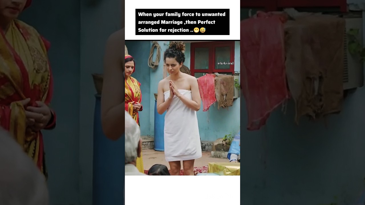 the best solution of unwanted arrange marriage 🤣😁 #music #shorts #trending #edit