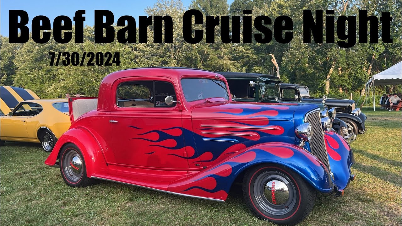 Once again the Beef Barn Cruise Night fills up with awesome classic cars!