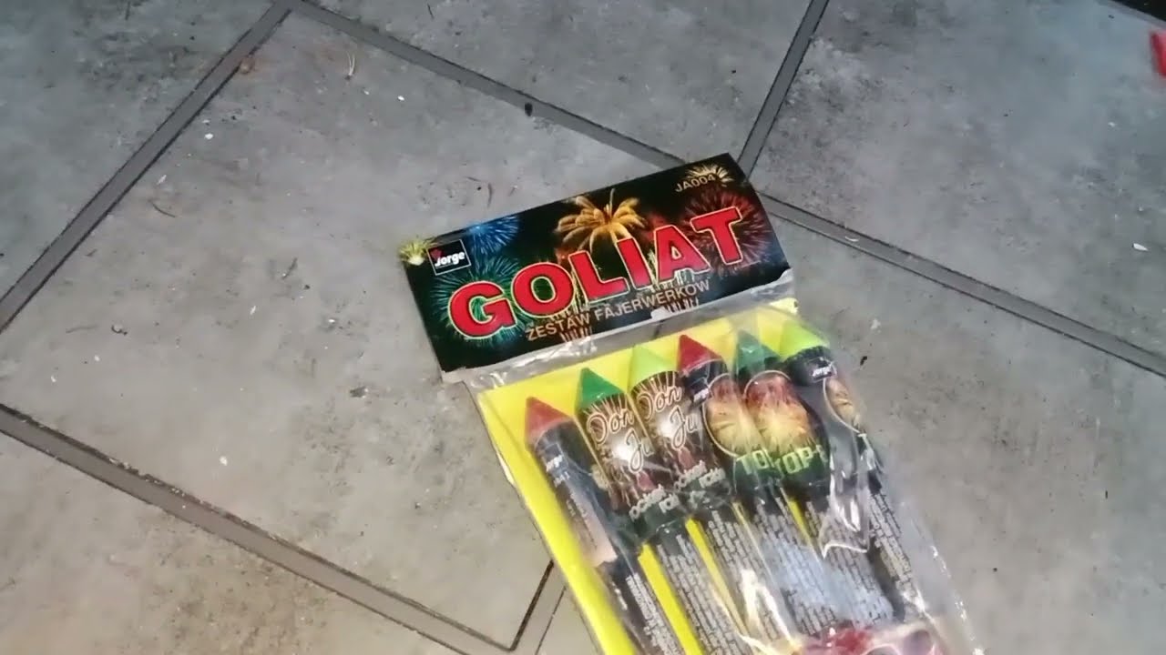 Test Zestawu Sylwestrowego GOLIAT od Jorge JA004