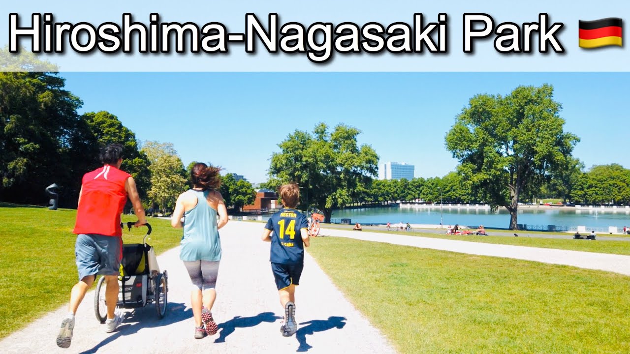 [4K] Hiroshima-Nagasaki Park Germany Walking Tour in Cologne (Köln)