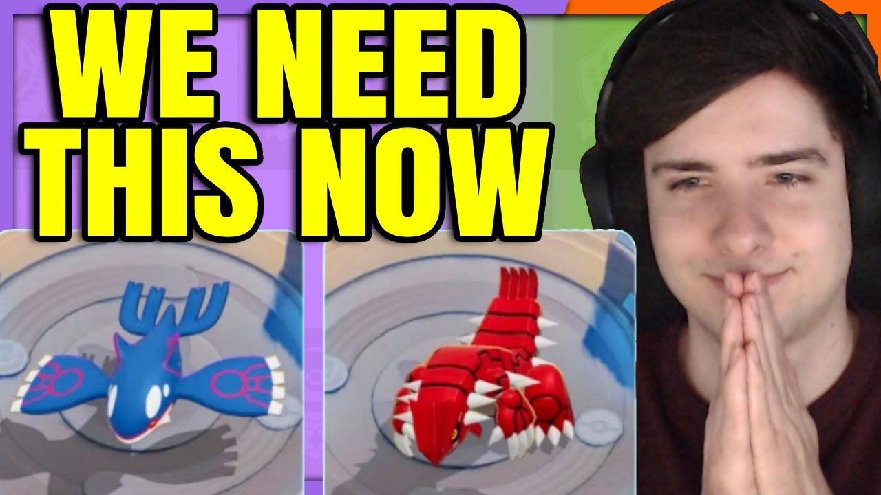 KYOGRE and GROUDON?! This is what Global needs | Pokemon Unite