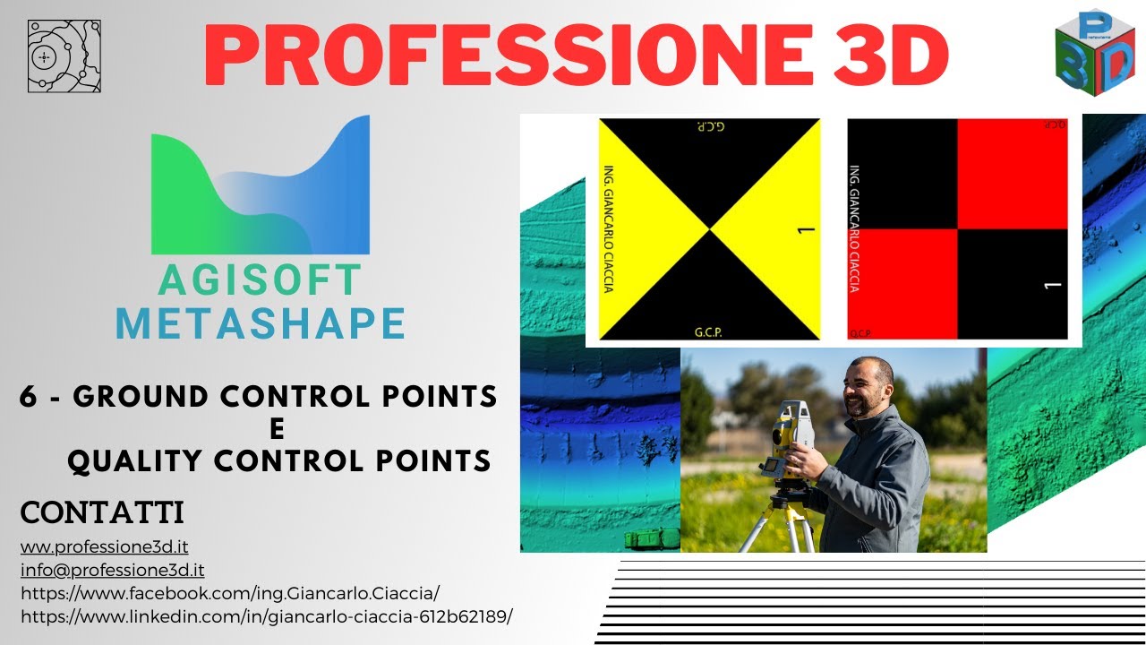 6 – Ground Control Point (GCP) e Quality Control Point (QCP) nel processo fotogrammetrico