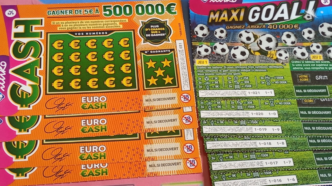 Cash VS Maxi goal Très contente d'avoir eu ce ticket | Tickets illiko FDJ ~588~