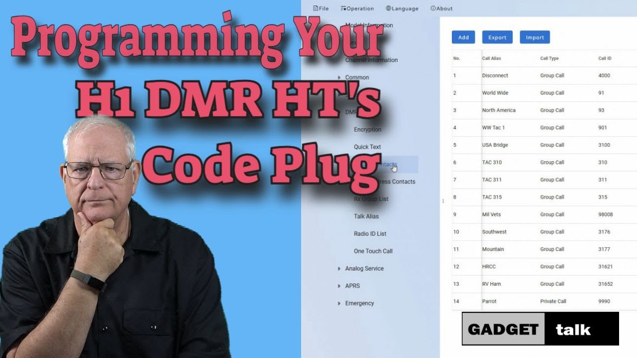 Program Your H1 DMR HTs Code Plug - Quick and Easy