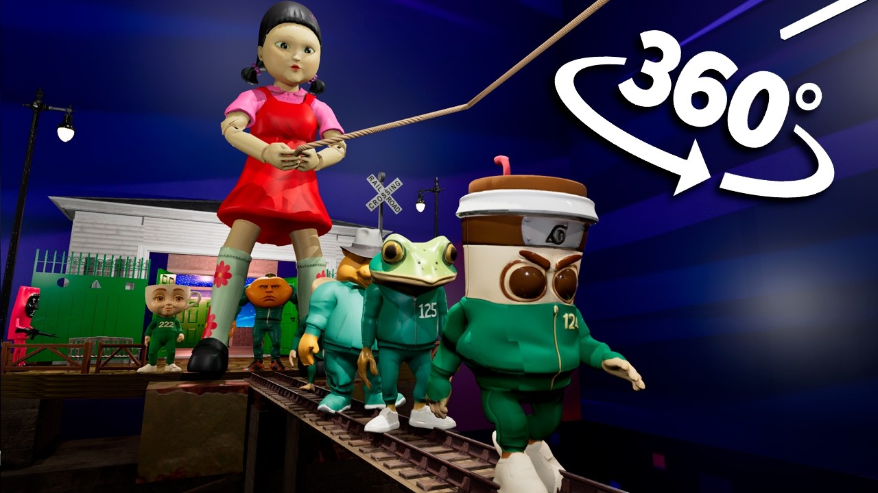 360&deg; Squid Game - Jump Rope | Season 3 in VR