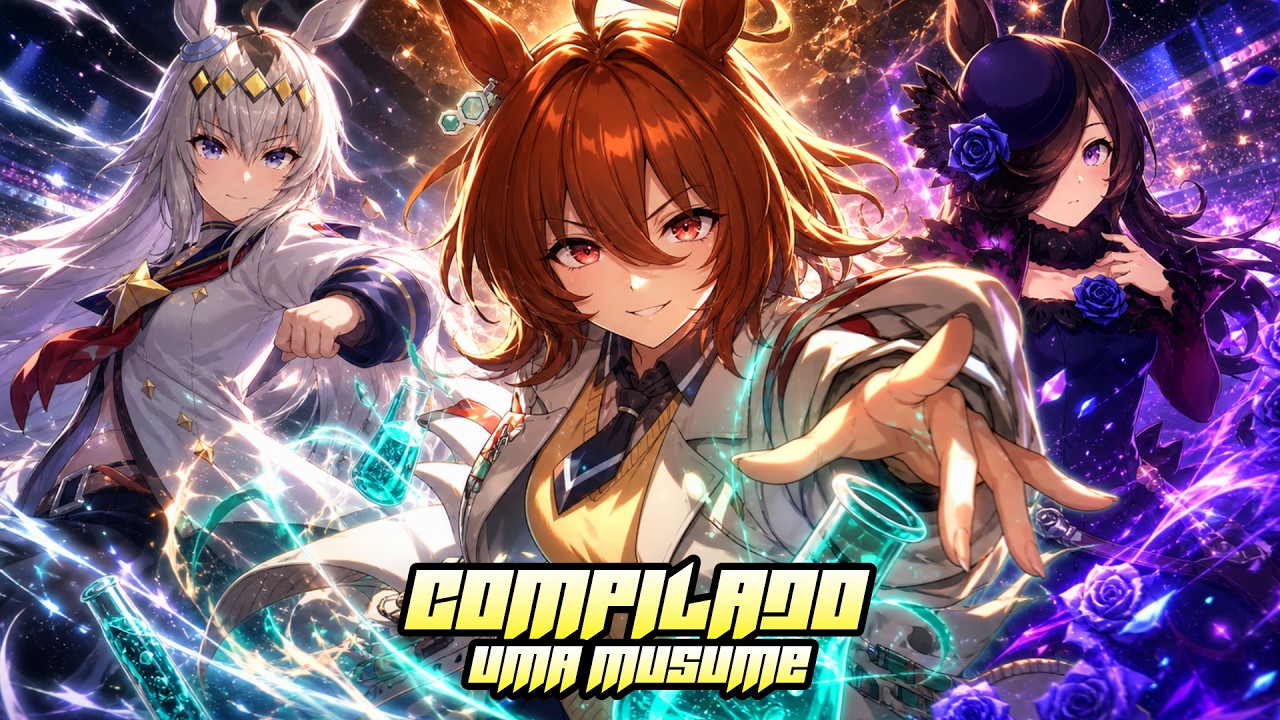 COMPILADO UMA MUSUME (50 MIN) 🔥 Canciones Épicas: Oguri Cap / Tamamo Cross / Agnes Tachyon