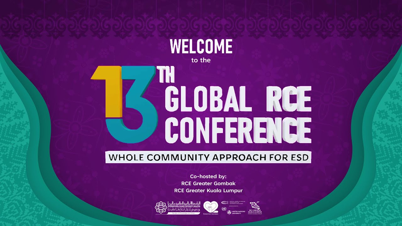 Opening Montage for 13th Global RCE Conference 2023