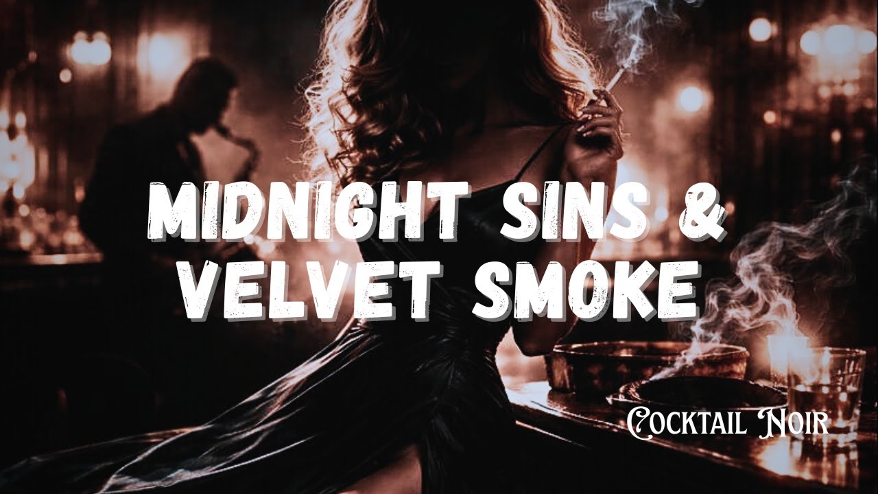 Midnight Sins & Velvet Smoke | Dark Film Noir Jazz – Cocktail Noir