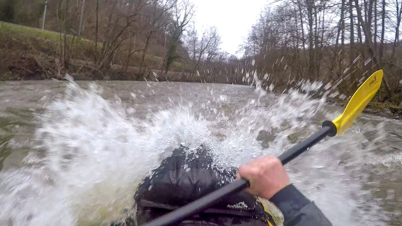 Belgium 2022-12-30: Packrafting Ourthe (Barvaux - Hamoir)