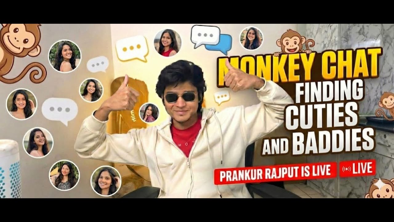 Systumm Hang On Monkey Chat  || Prankur Rajput || Live ||