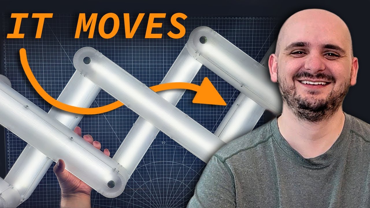 I Built a Kinetic Lamp (24 Hour Challenge)