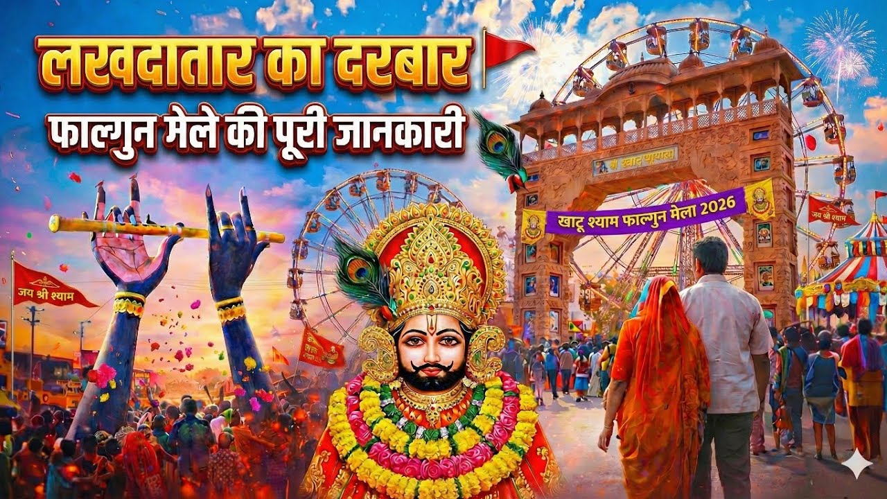 लखदातार का दरबार 🚩 फाल्गुन मेले की पूरी जानकारी | shyam baba falgun Mela 2026 | khatu shyam Baba ||