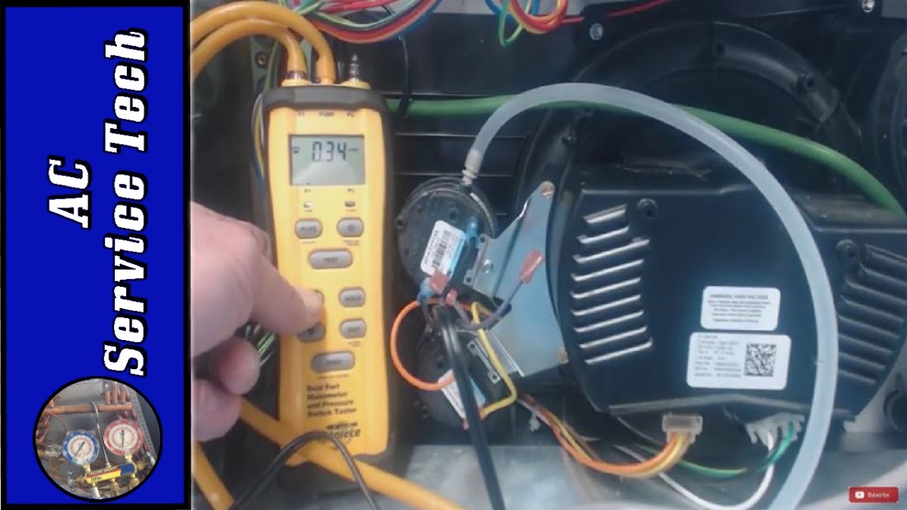 Furnace Pressure Switch Troubleshooting- Definite Testing Procedure!