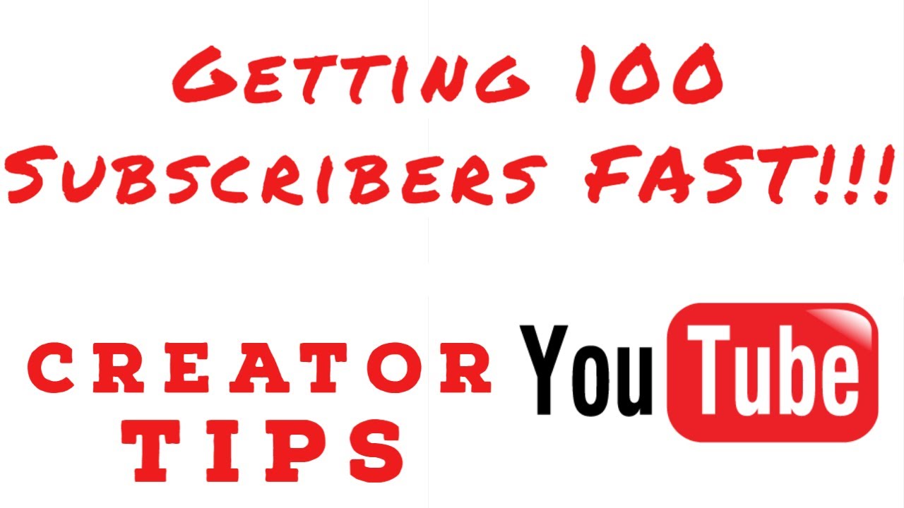 How To Get Your First 100 Subscribers on YouTube (Fastest, Easiest Ways!)