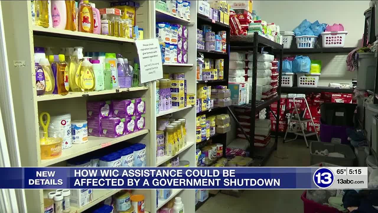 How WIC assistance could impacted by a government shutdown