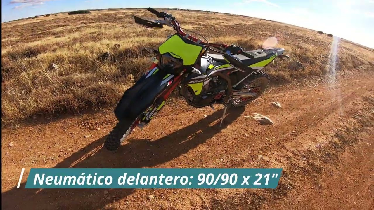 FANTIC XEF TRAIL ENDURO 250cc 4 TIEMPOS PRUEBA Y OPINION Sangre Italiana