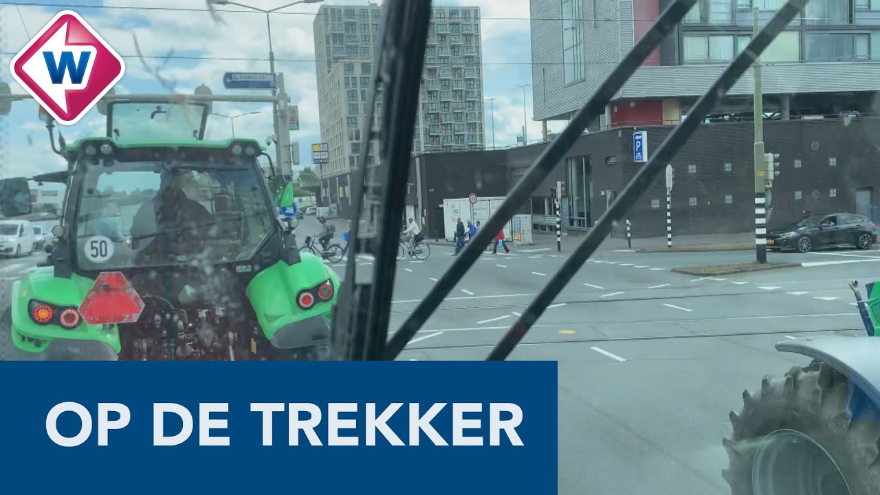 Op de trekker van Schipluiden naar het Malieveld voor het boerenprotest - OMROEP WEST