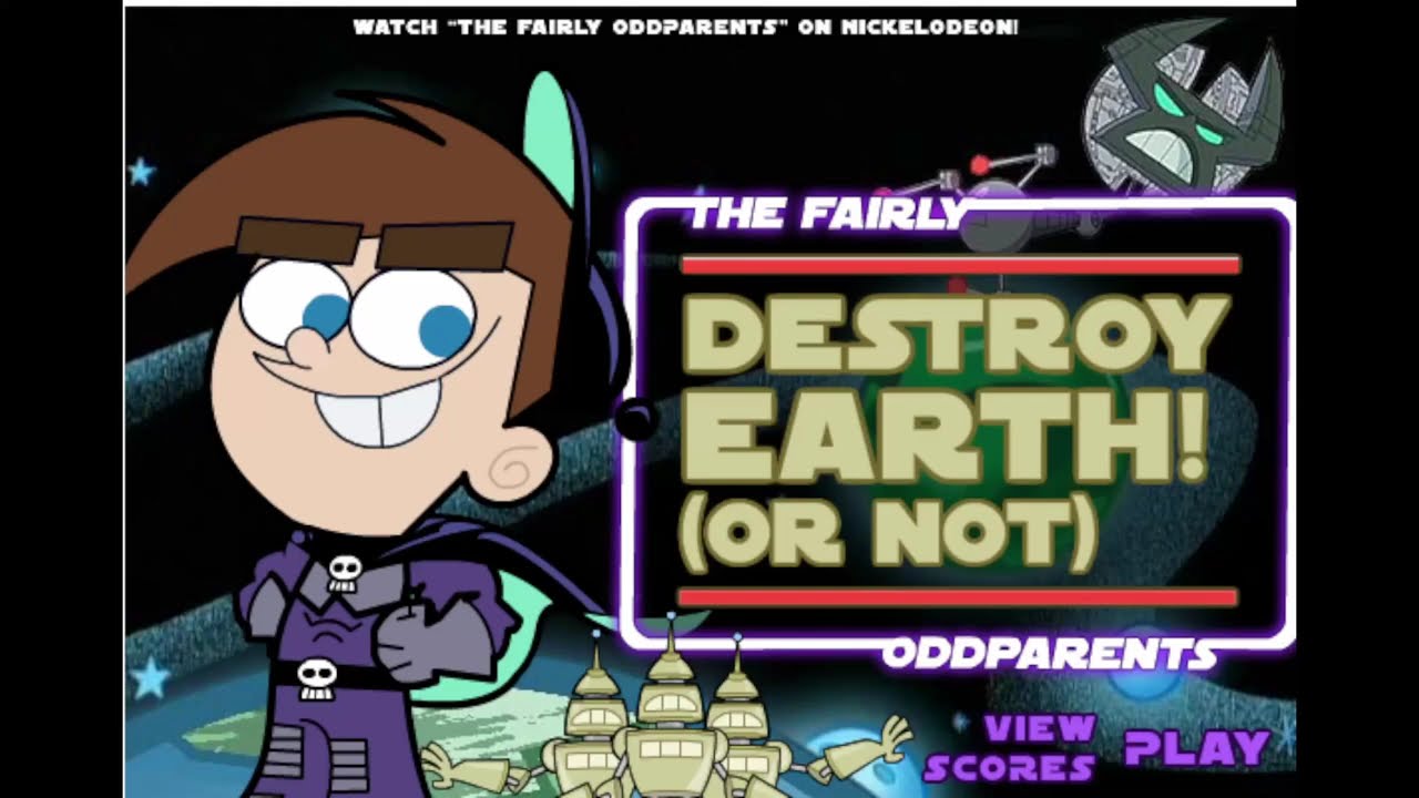 The Fairly OddParents: Destroy Earth! …Or Not – Full Gameplay (No Commentary)