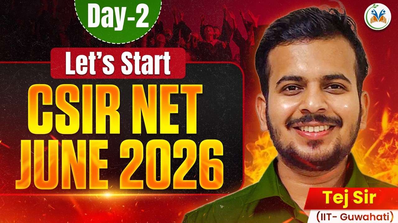 CSIR NET June 2026 Preparation | CSIR NET Chemical Science | CSIR NET CHEMISTRY | DAY 2