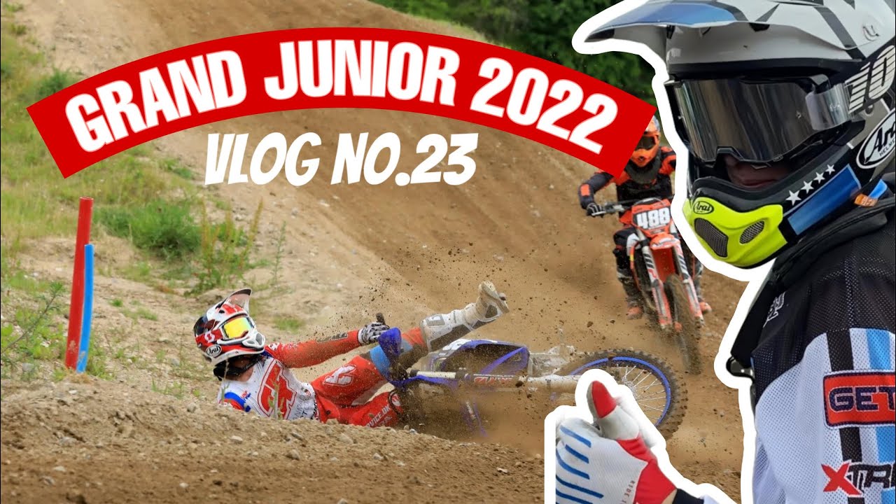 Grand junior 2022 - Crasher min nye Yamaha 😢