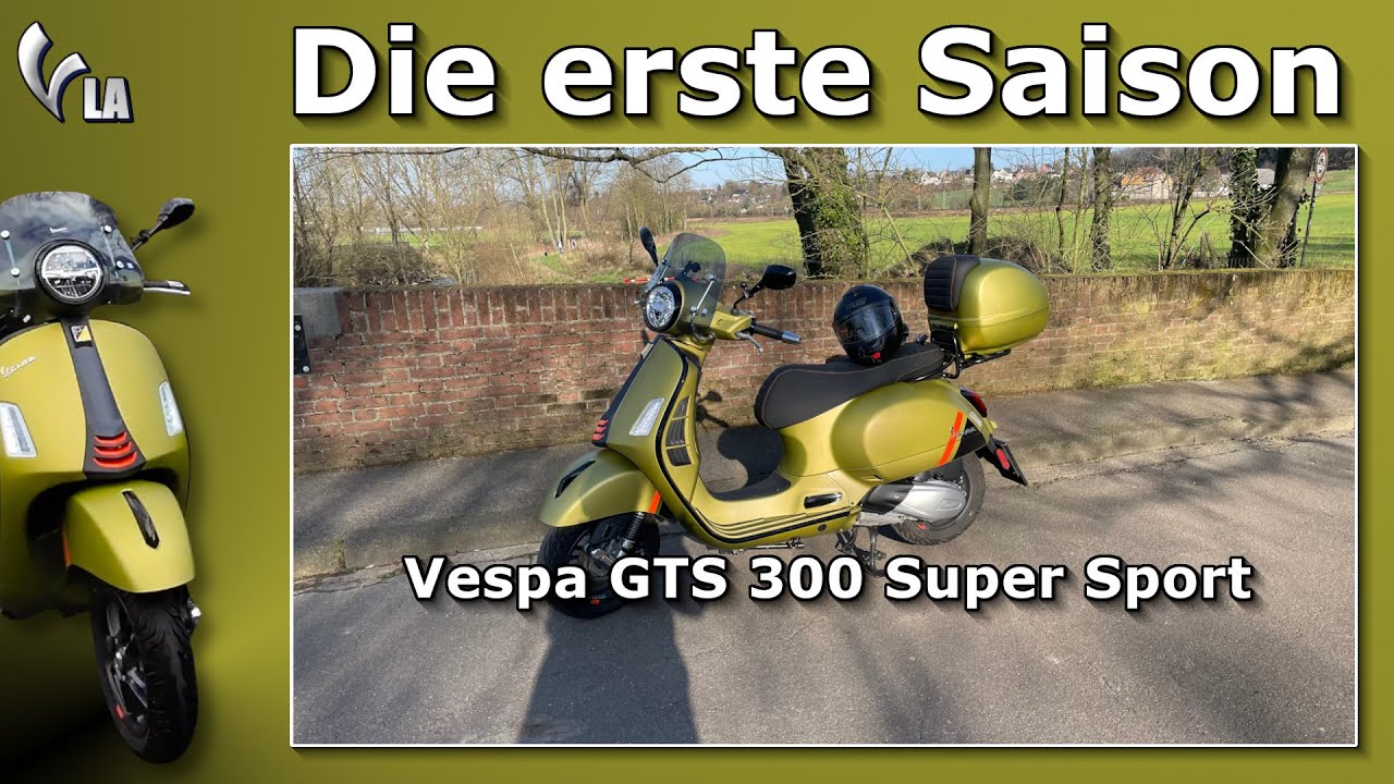 So war die erste Saison mit der Vespa GTS 300 Super Sport 🛵 Die Highlights aus 2024