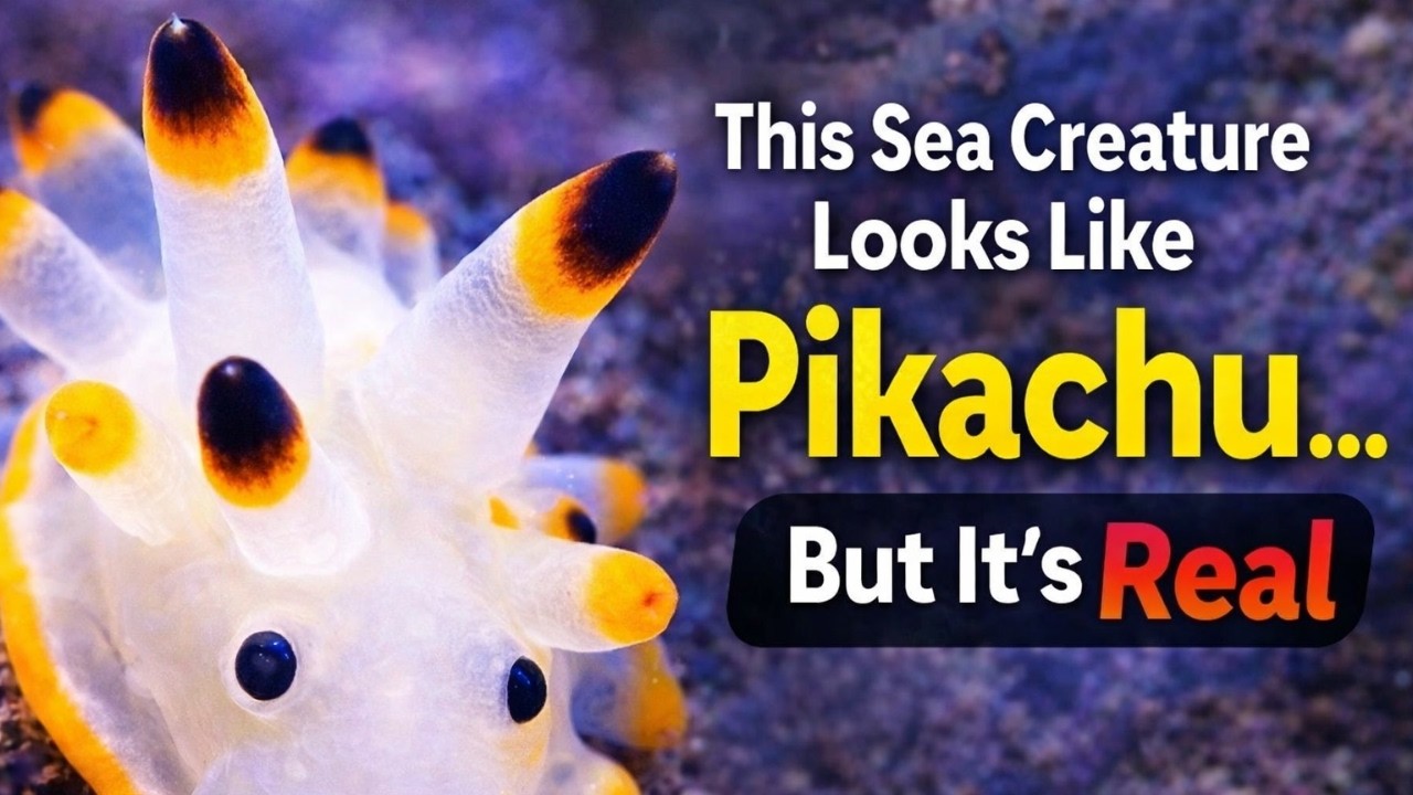 This Sea Creature Looks Like Pikachu… But It’s Real
