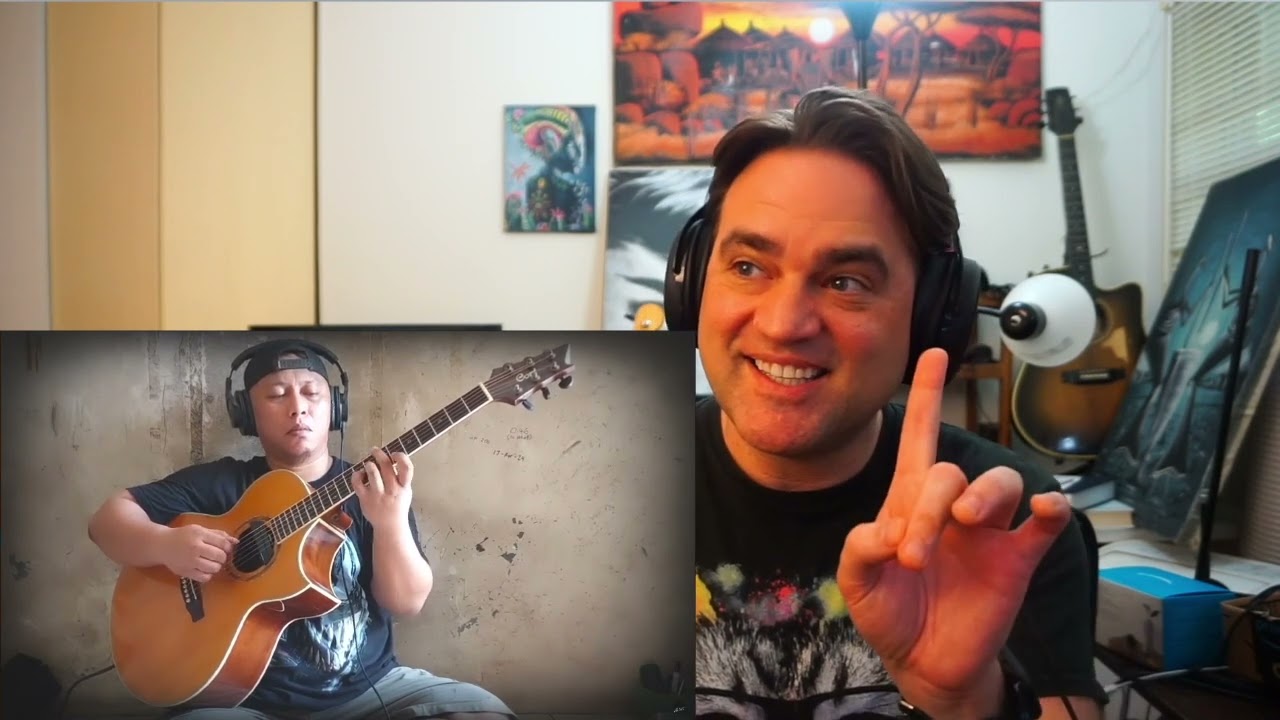 ALIP BA TA REACTION - Manuk Emprit - GUITARIST REACTS