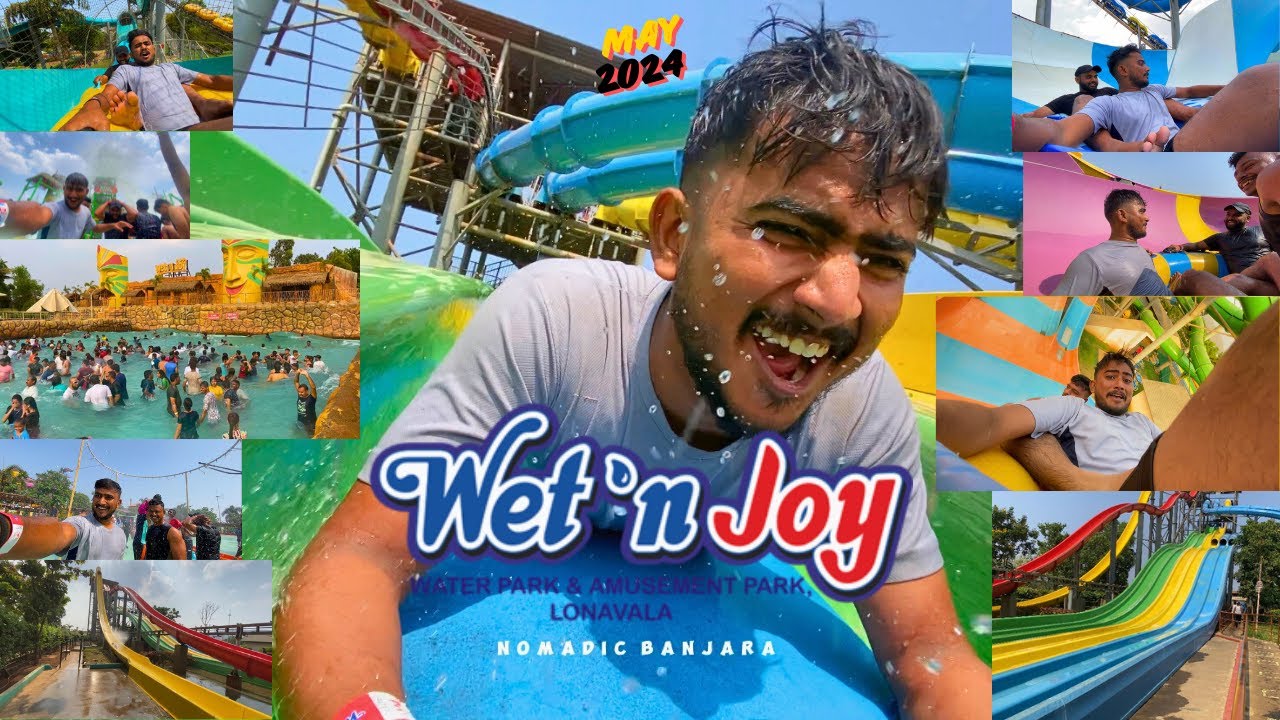 Wet N Joy WaterPark Lonavala | Full Information | Food Slides Ticket |  @Wet'nJoy