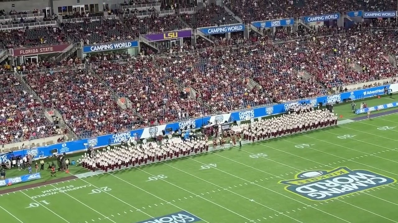 #LSUvsFSU #pregame #halftime combined #marchingchiefs #fsuchiefs #mcatdt #fsufootball #gonoles