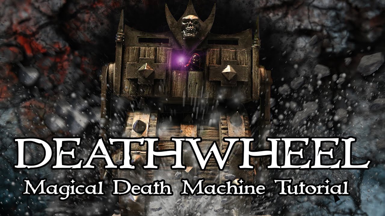 💀 DEATHWHEEL 💀 War Machine Miniature Craft Tutorial with DM Scotty (No Mid Vid Adds)