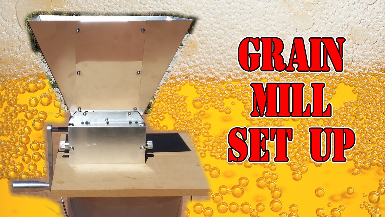 Grain Mill Set Up - How to - 3 Roller Mill