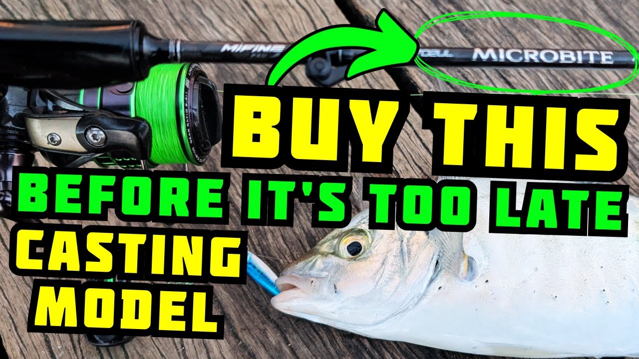 釣りI found the BEST budget light game lure fishing rod- Mifine Microbite Ajing