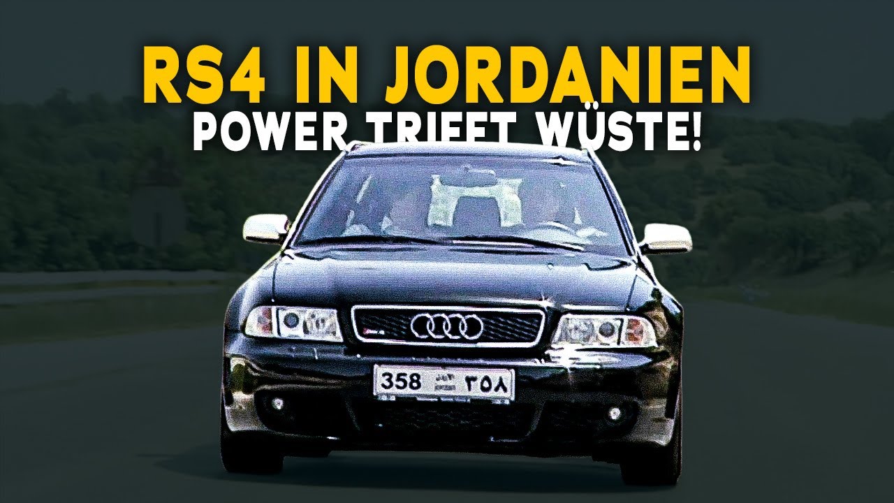 Audi RS4 in Jordanien &ndash; 450 PS zwischen W&uuml;ste, Felsen & Abenteuer! | Motorvision Throwback | 2025