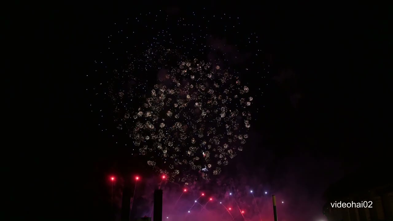Pyronale Feuerwerk  World Championat Berlin 2025 Team 1 Serbien