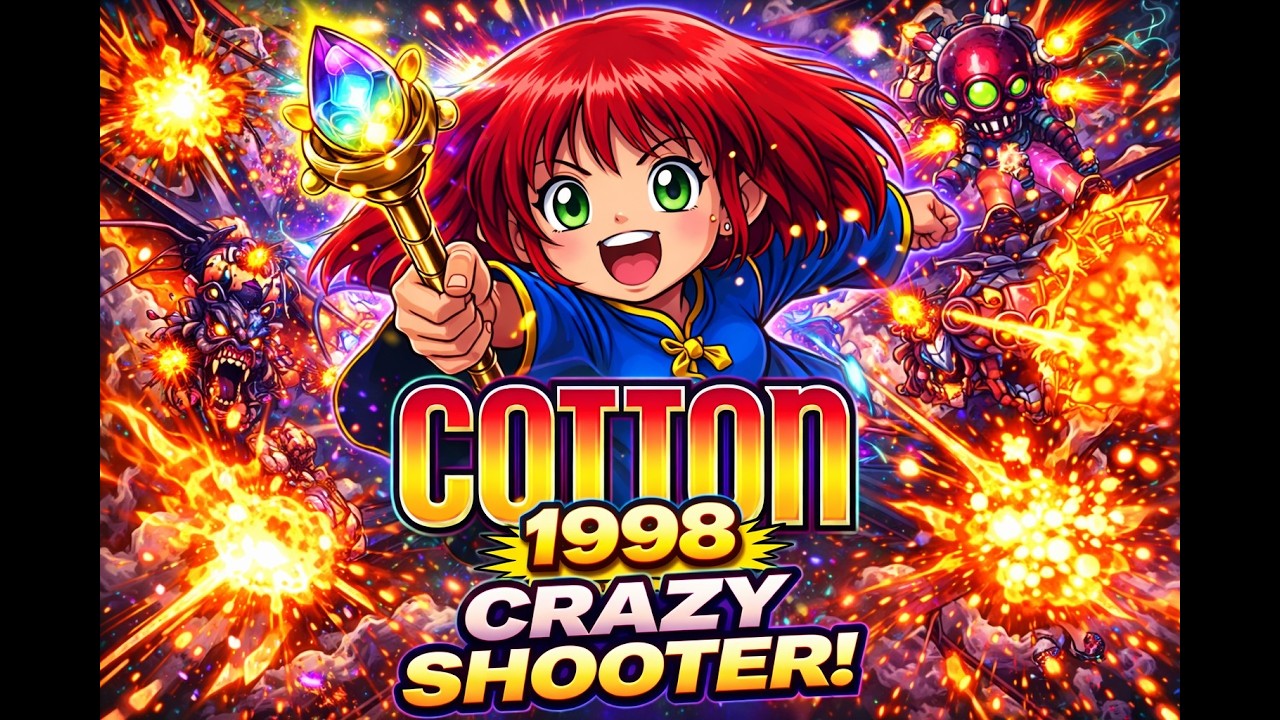 Cotton Boomerang 1998 &ndash; This Arcade Game Looks Cute&hellip; But It&rsquo;s Brutal!