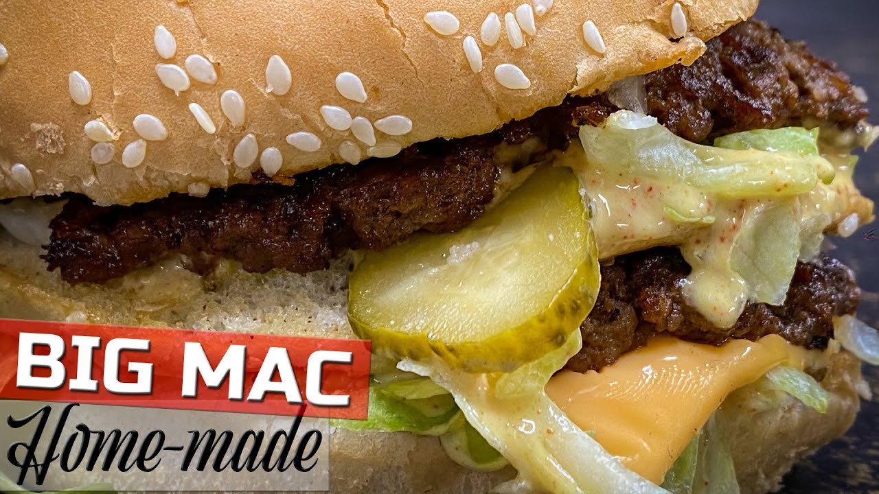 Big Mac van de BBQ - Maak hem zelf thuis! - NasQ BBQ