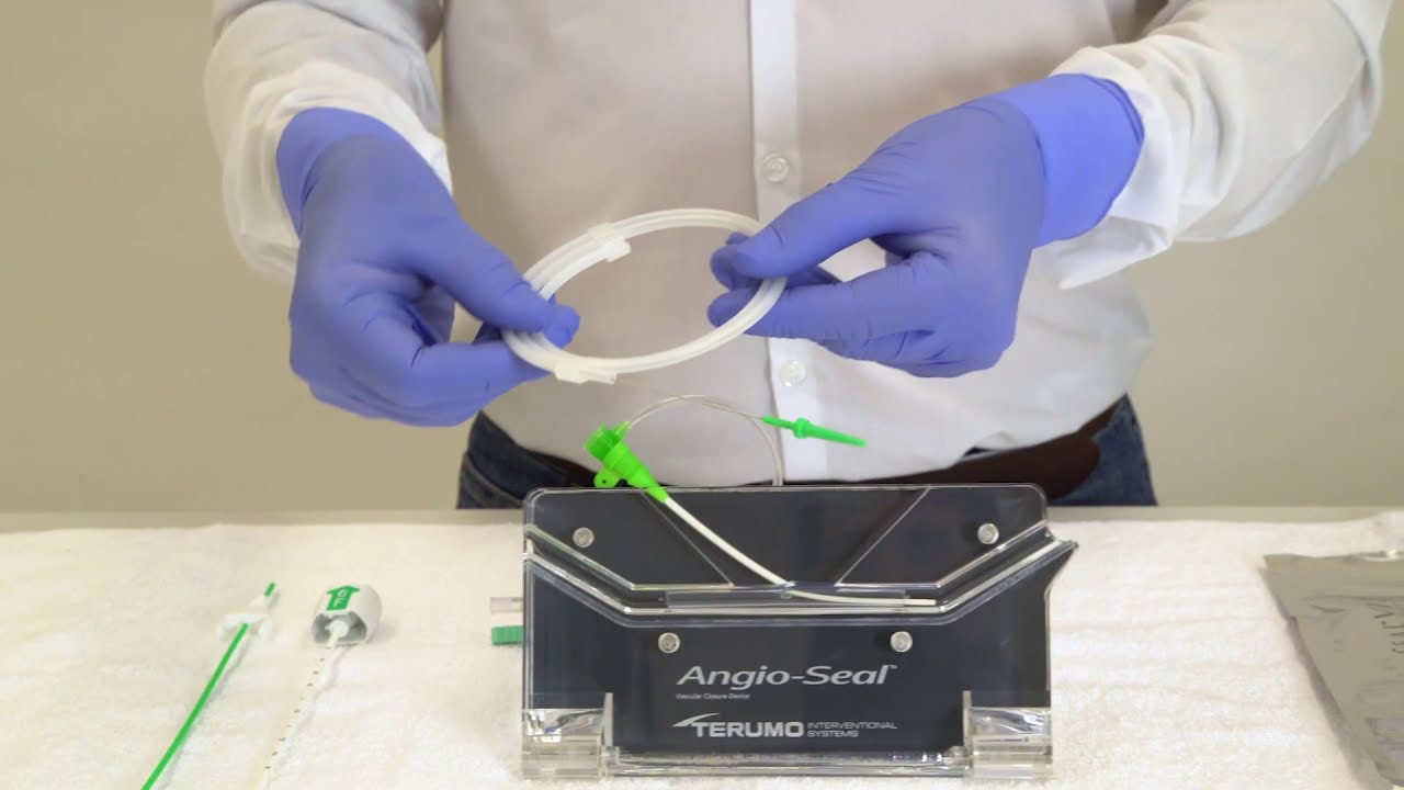AngioSeal - Complet Clinical Deployment Procedure - By Terumo Internationl Systems