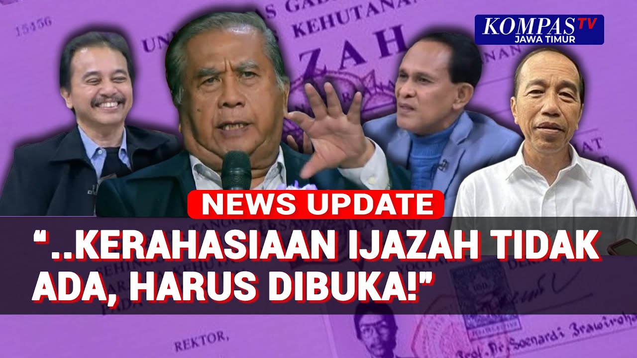 Roy Sentil Dinasti, Eks Hakim MK Bongkar Masalah Keterbukaan Kasus Ijazah Jokowi
