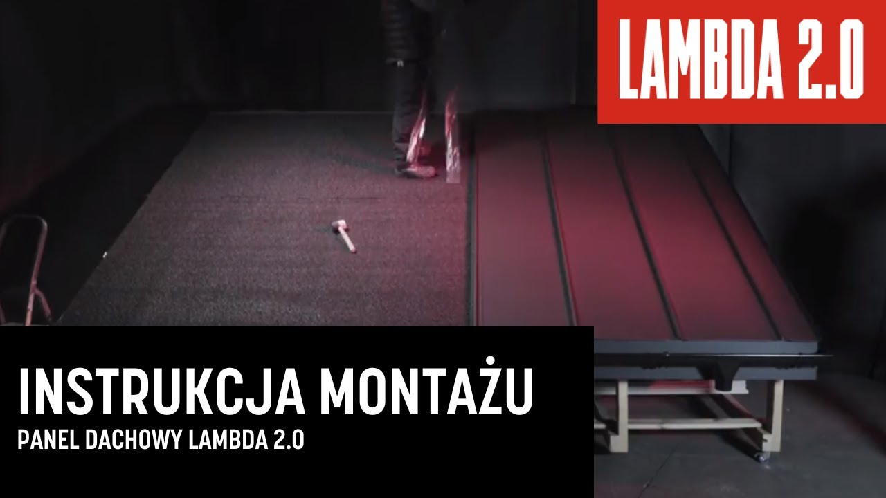 #8 PANEL DACHOWY LAMBDA 2.0 | INSTRUKCJA MONTAŻU