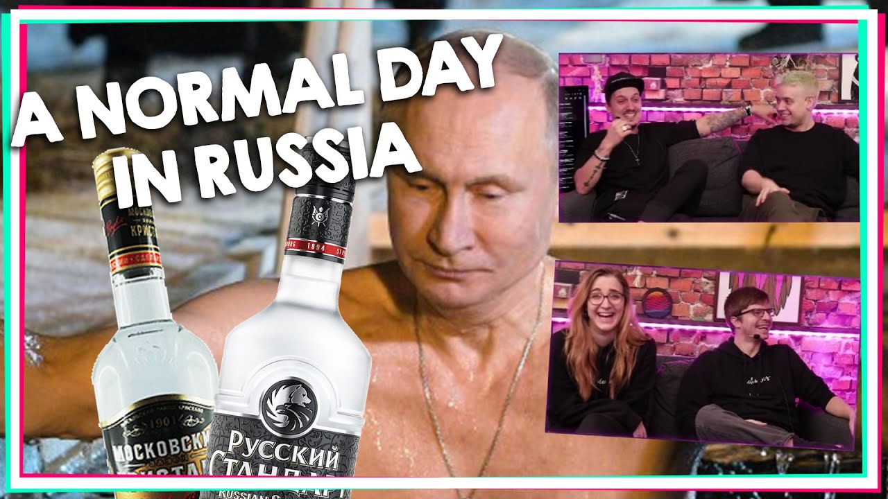 ARBEITEN ERST AB 3 PROMILLE! A Normal Day In Russia #1 [React]