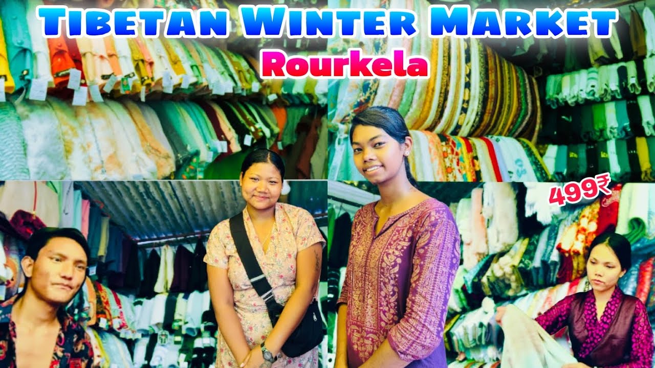 Finally Nepali Market In Our Rourkela📍|| Tibetan Winter Market || Amrita Mahato ||