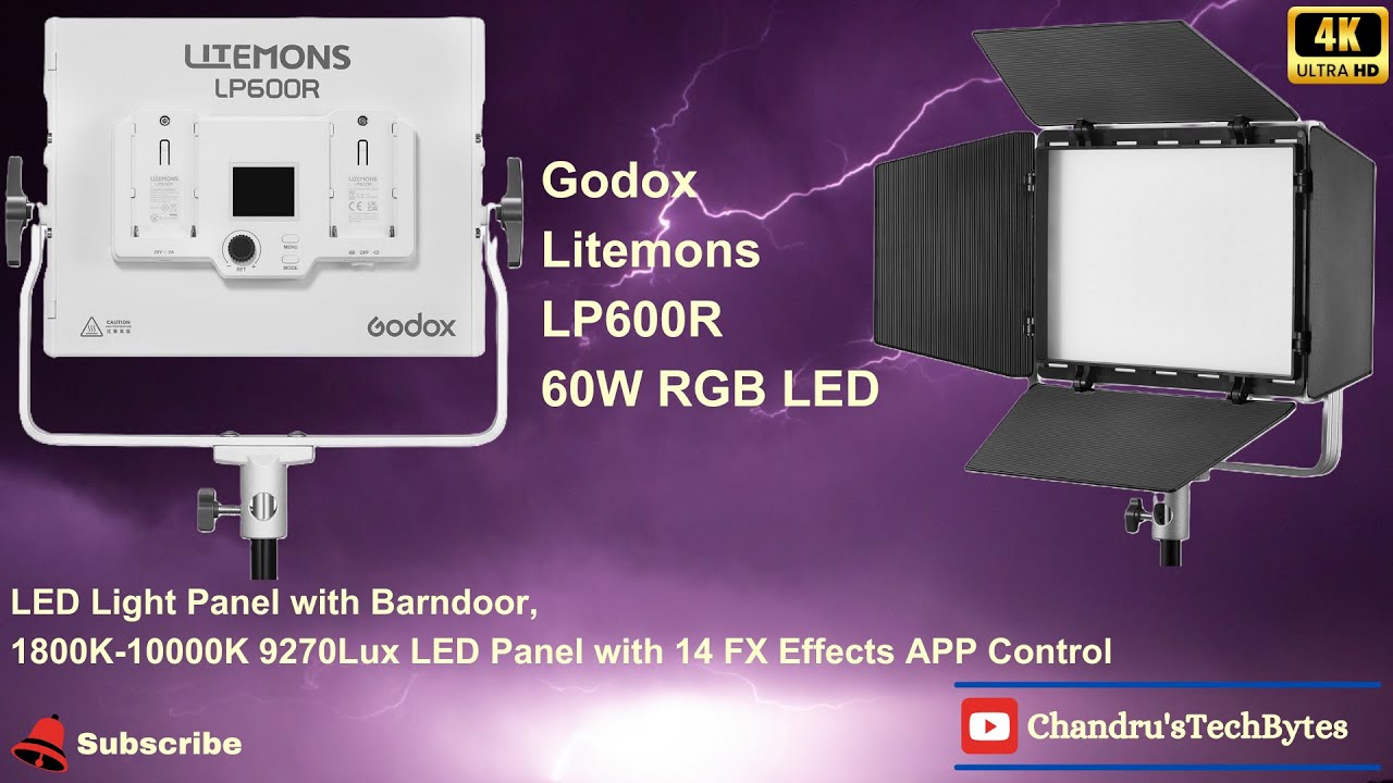 ☀️ Transform Your Studio with Godox Litemons LP600R RGB Magic👌#godox #godoxindia