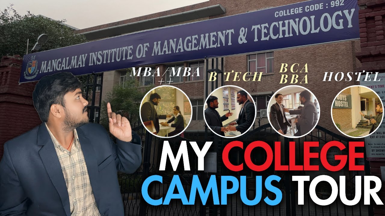 Mangalmay College FULL Campus Tour Student Review Revealed!