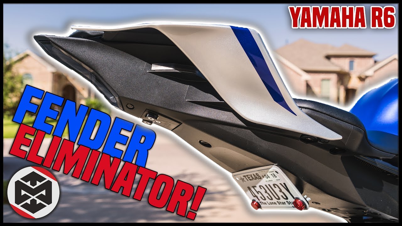 The BEST Fender Eliminator! [Yamaha R6]