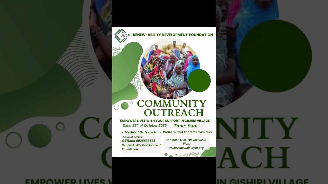 Support our community outreach in Gishiri#ngo #communityoutreach #medicaloutreach #fyp