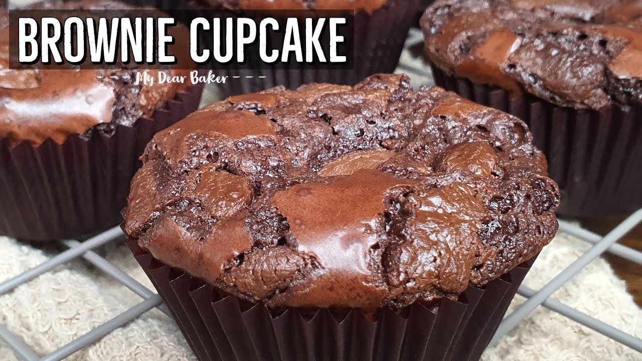 BROWNIE CUPCAKE | Easy Fudgy Brownie Cupcake Recipe