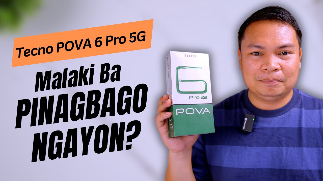 Tecno POVA 6 Pro 5G - Nag Level Up Na Naman!