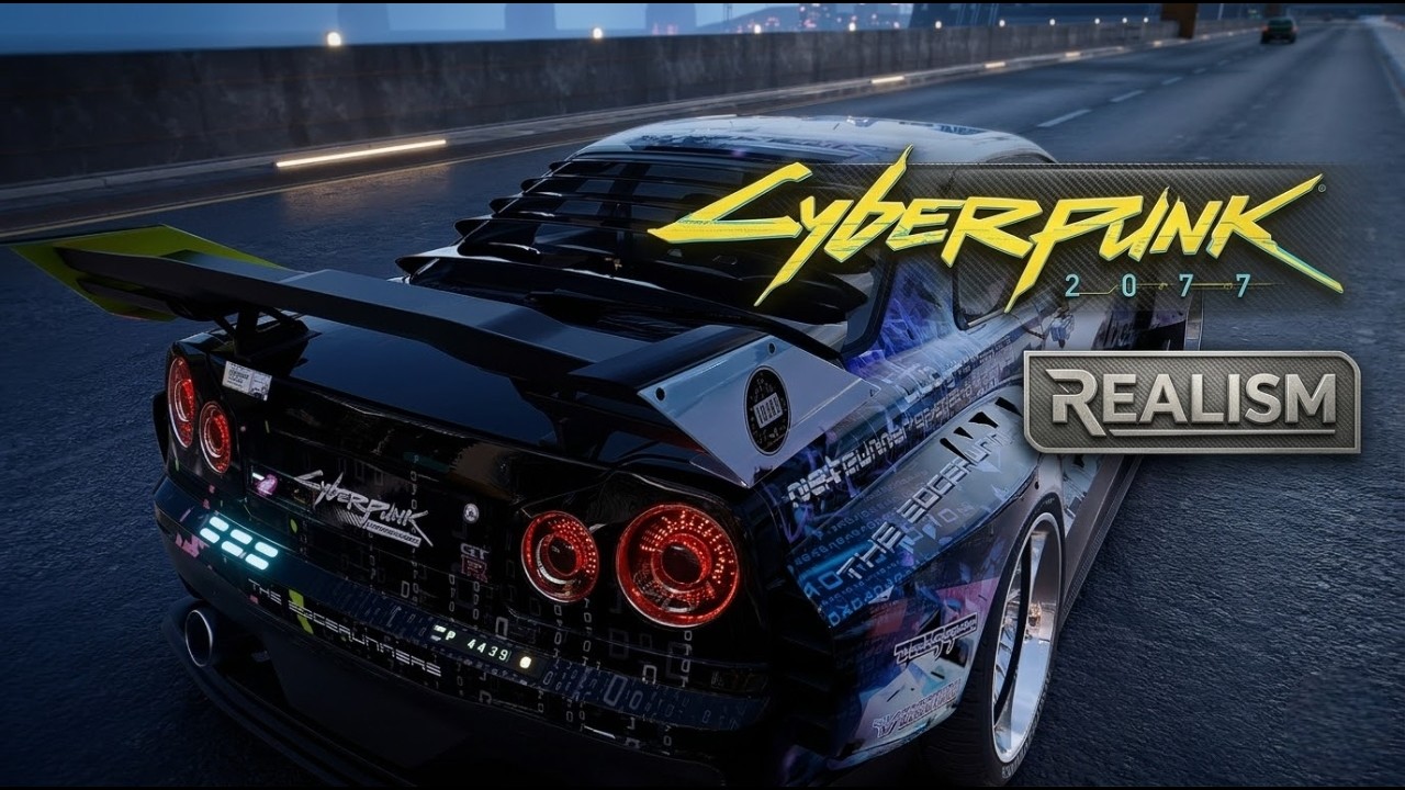 CYBERPUNK 2077: POV REALISM CARS  Rides  using NITRO speed mod | Real Life Graphics Mod