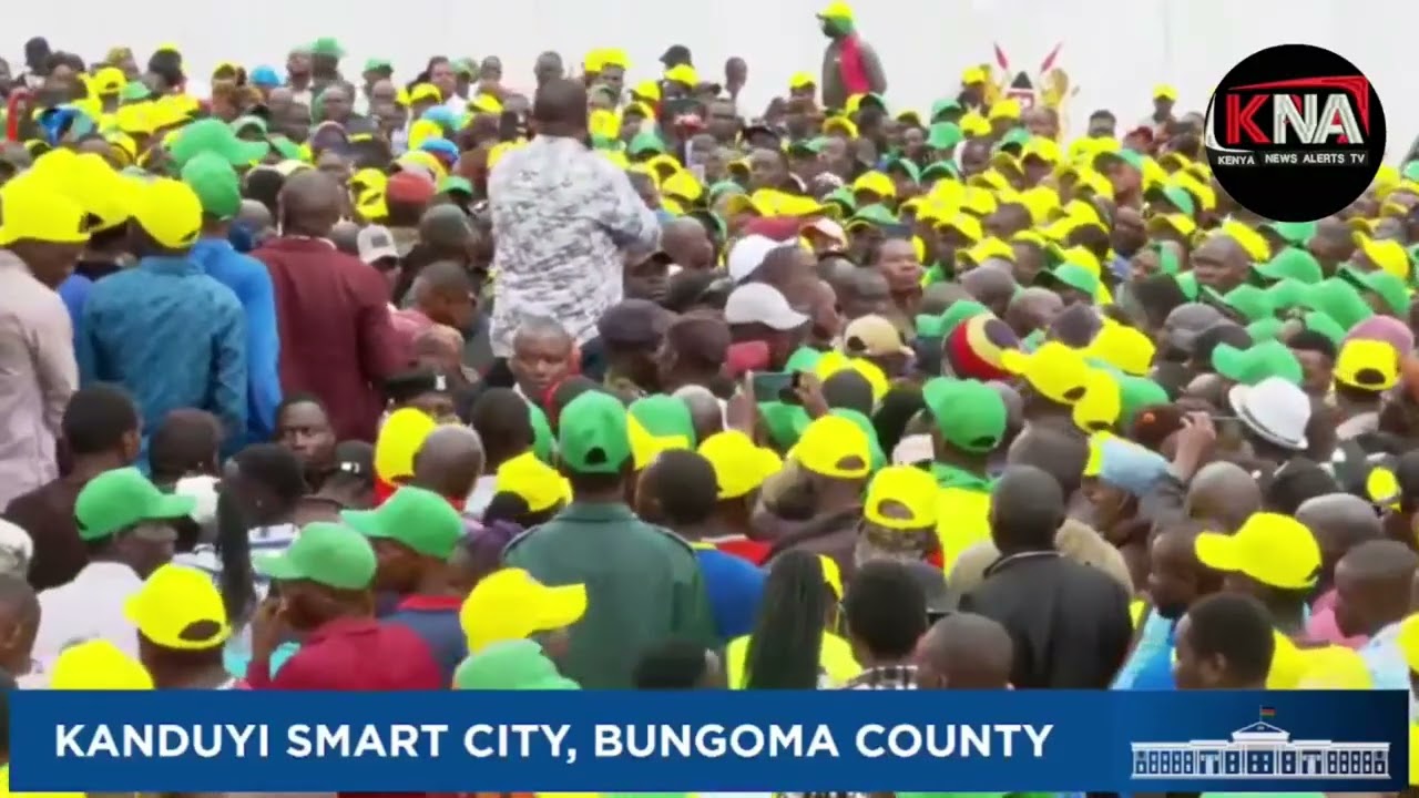 PRESIDENT RUTO AND HIS TROOPS BREATH FIRE IN BUNGOMA.